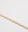 Suzanne Kalan Small Rose Gold and Diamond Block-Chain Bracelet