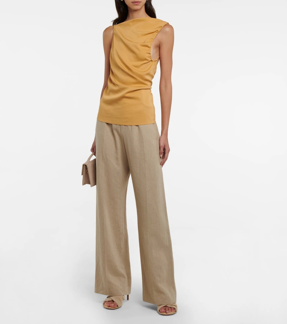 Christopher Esber - Yrjo ruched open-back top