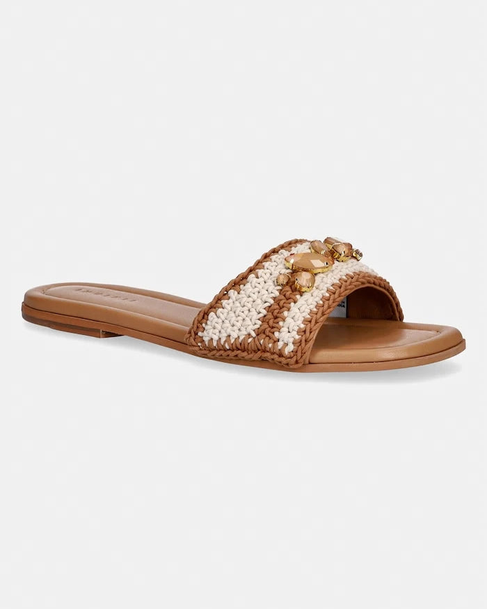 Inuikii чехли с равна подметка дамски Woven Cali