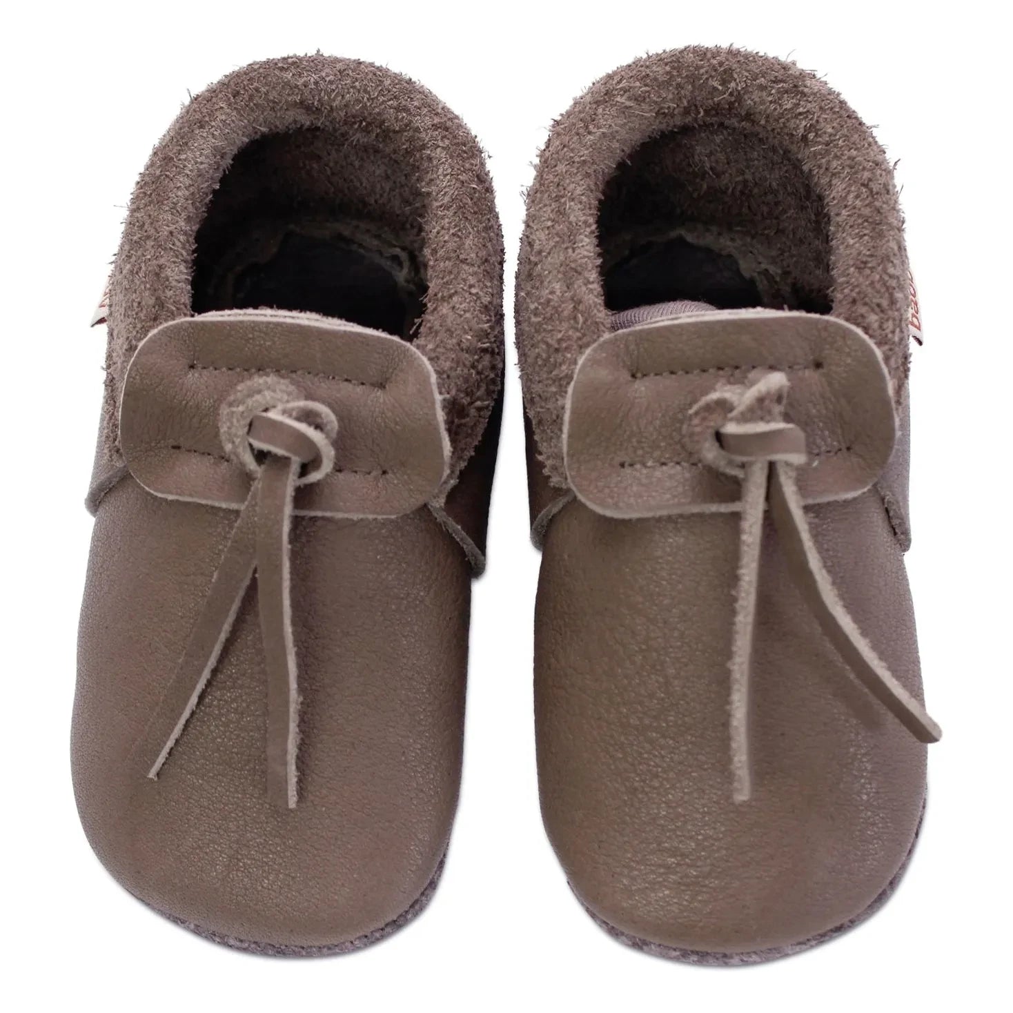 Baobaby - Leather slippers | Mocha