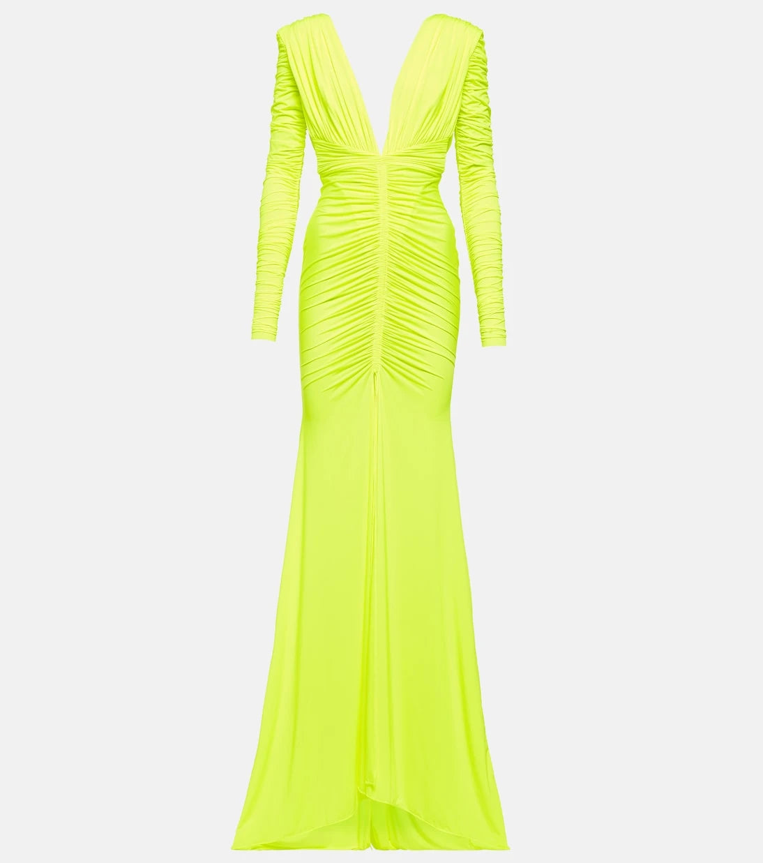 Alex Perry - Ruched satin gown