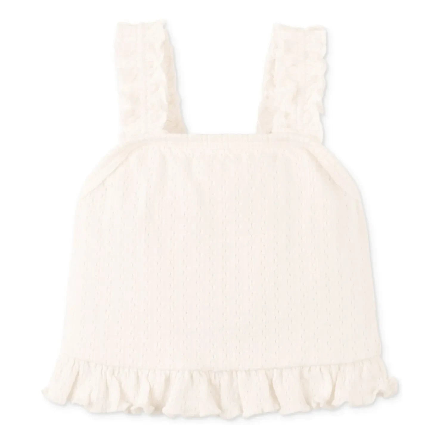 Gingersnaps - Andi Pointelle Top and Shorts set | Ecru