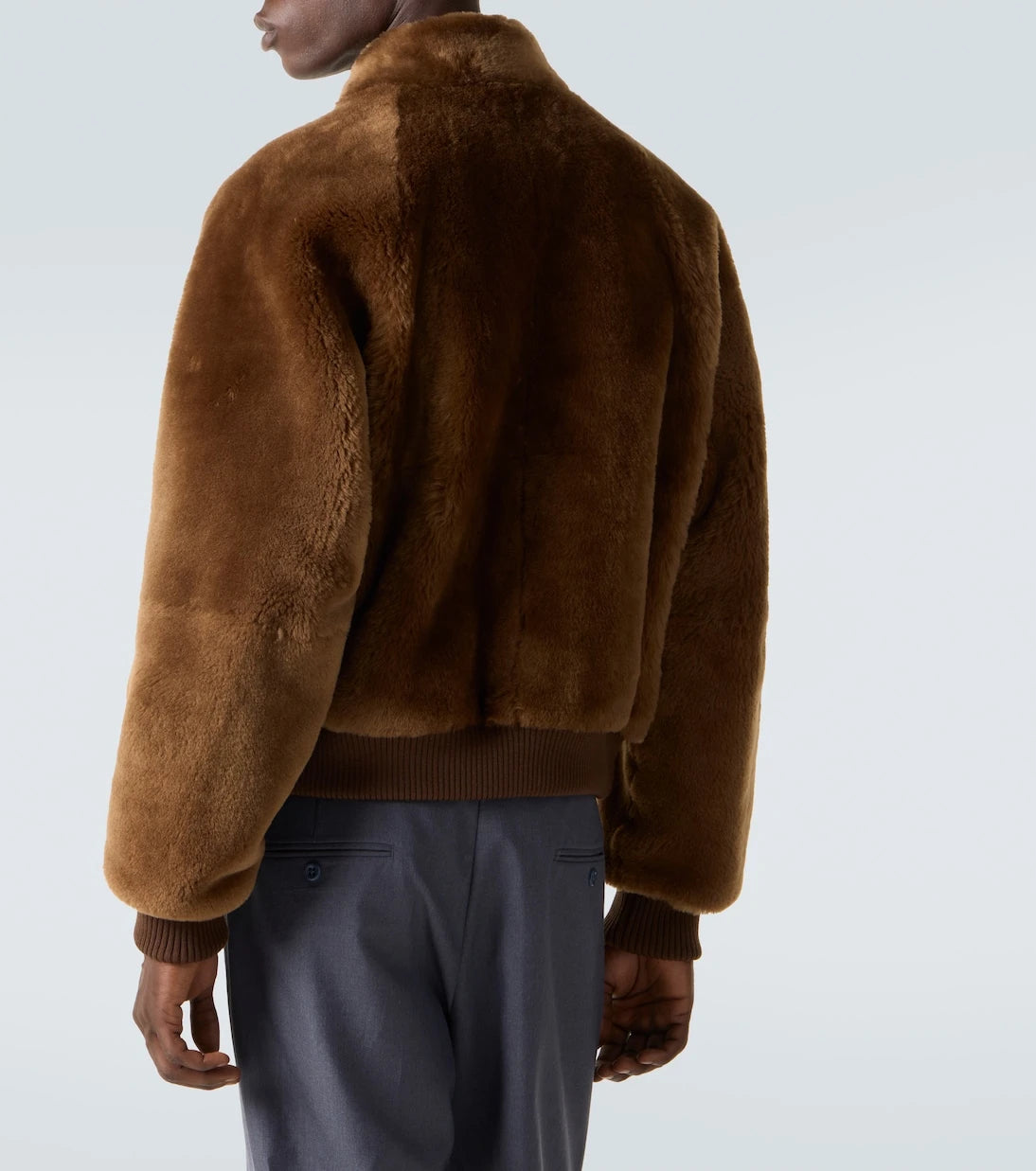 Auralee - Shearling blouson jacket