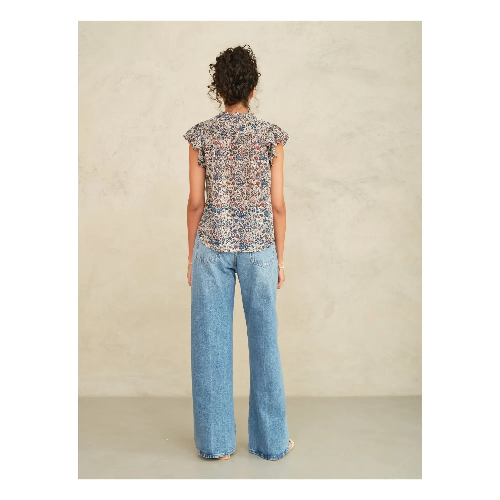 M.A.B.E. - Cass blouse | Indigo