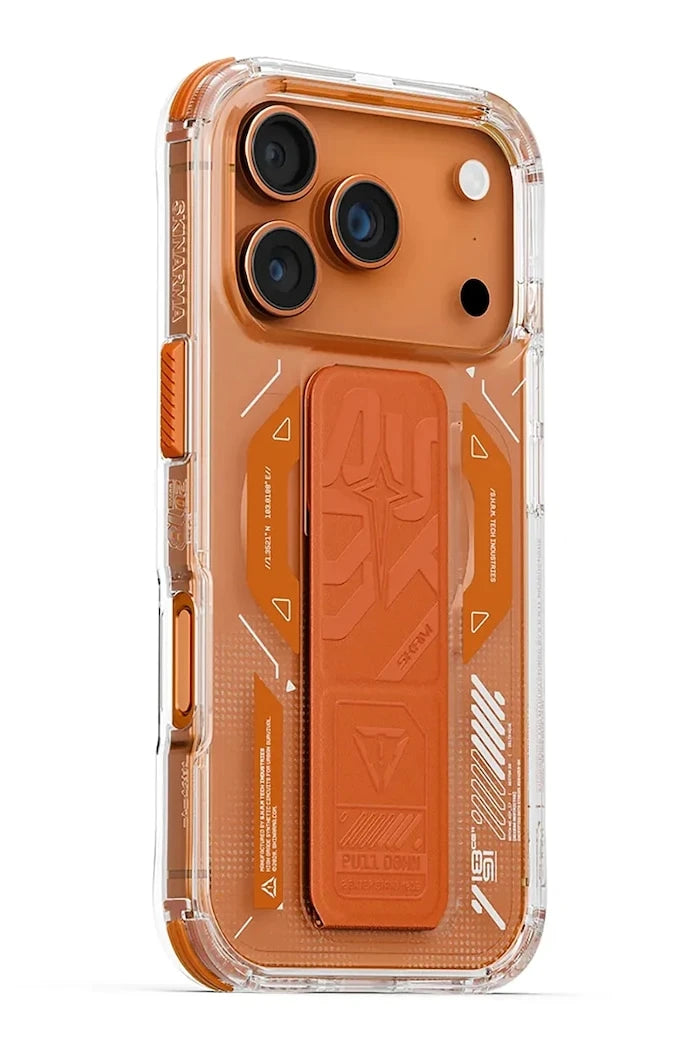 Skinarma Helio iPhone 17 Pro Yerleşik Manyetik Halkalı Telefon Kılıfı