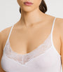 Hanro White Cotton Delight Tank Top