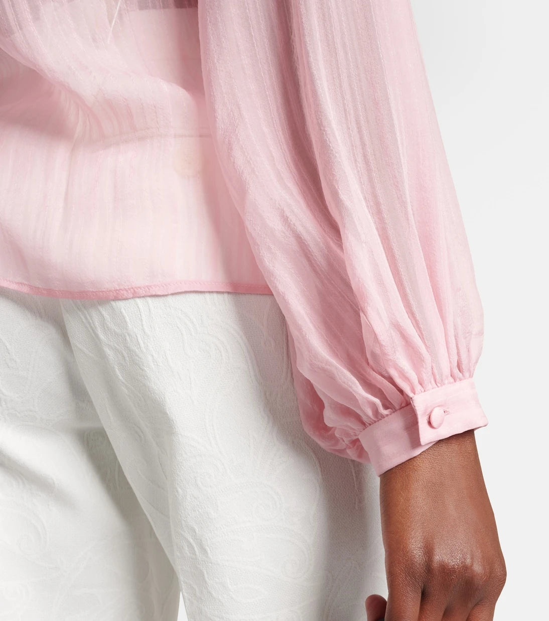 Etro - Bow-detail silk blouse