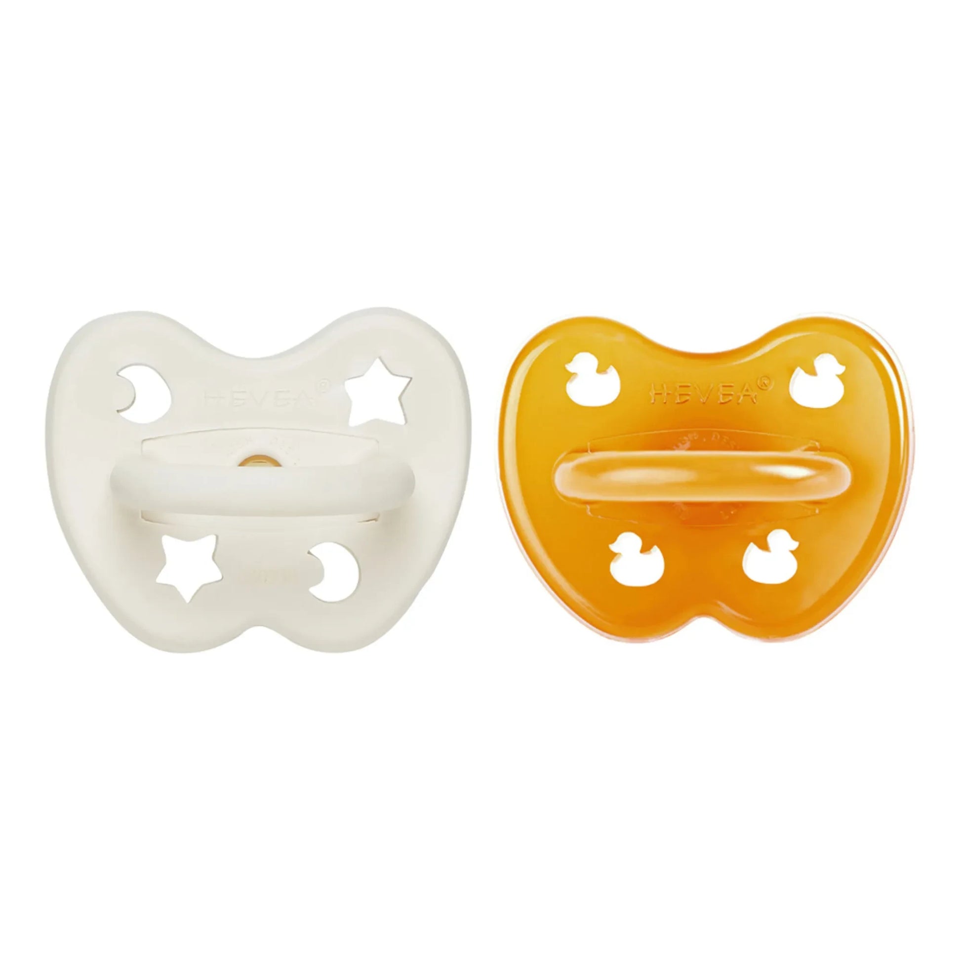 Hevea - Natural Rubber Physiological Pacifiers - Set of 2