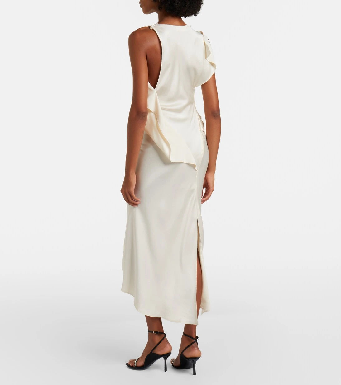 Victoria Beckham - Kyra draped midi dress