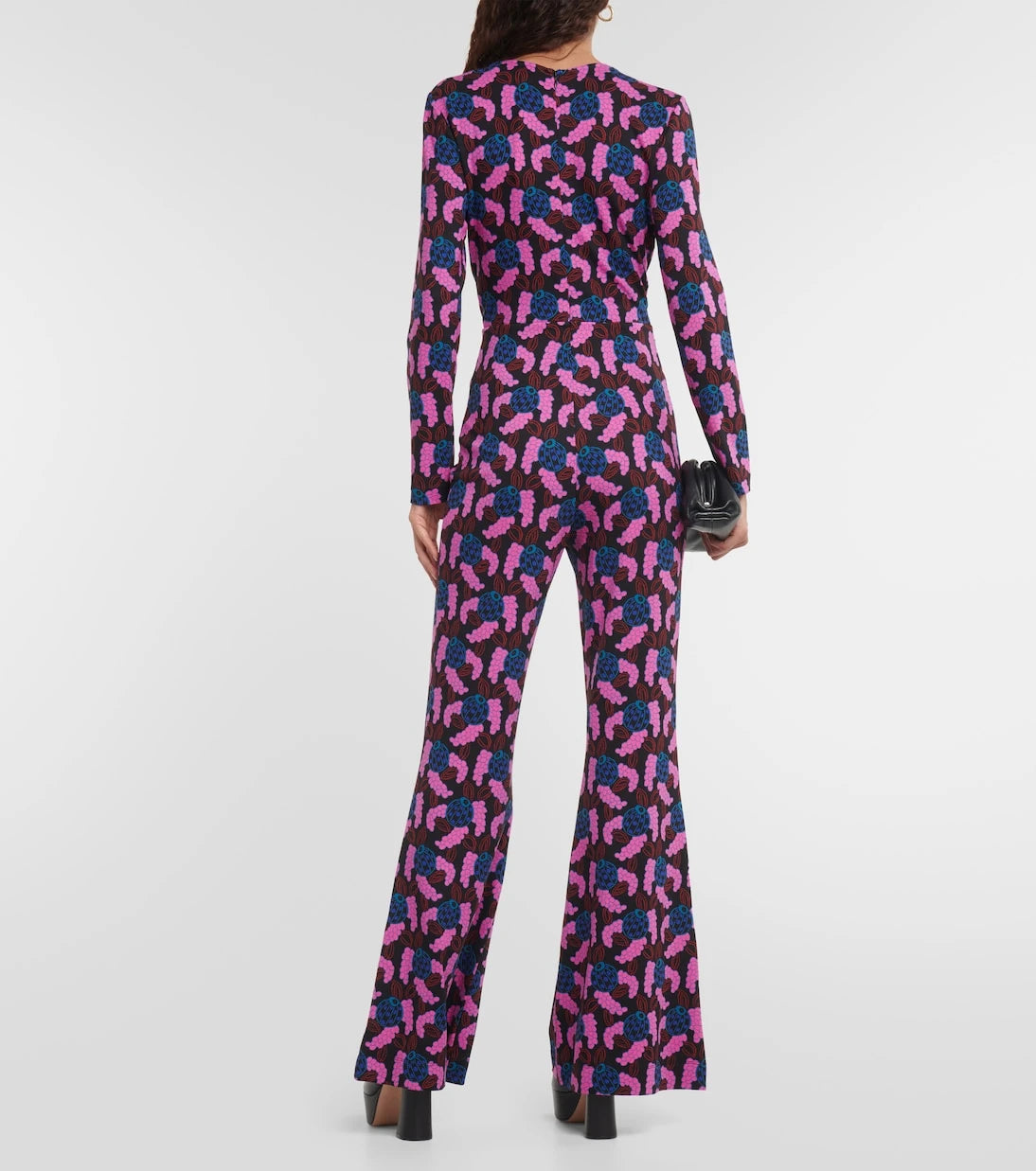 Diane von Furstenberg - Ursula printed jersey jumpsuit