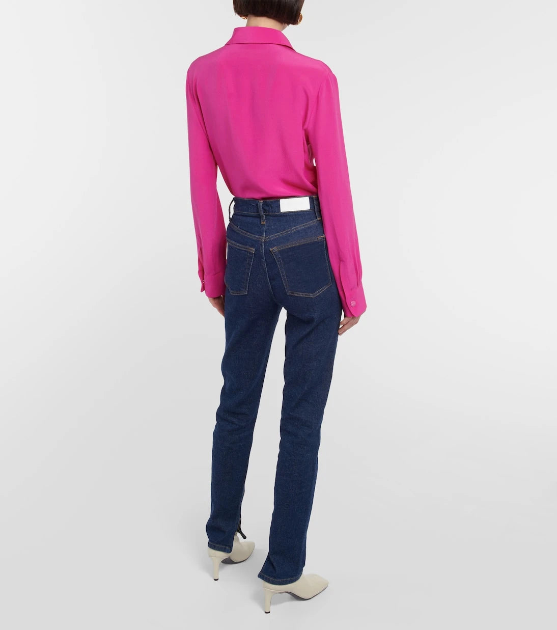 Re/Done - Super High Drainpipe slim jeans