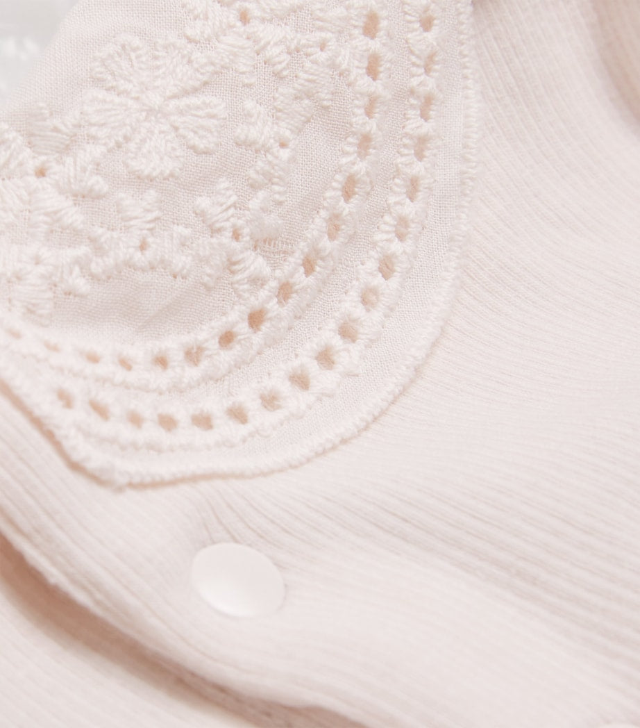 Collar-Detail Ribbed T-Shirt (3 Months-4 Years)