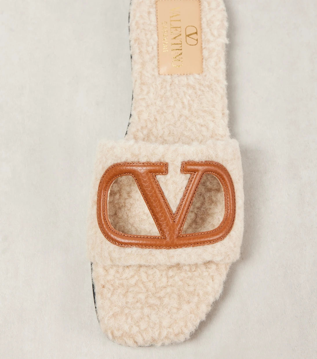 Valentino Garavani - VLogo cutout slides