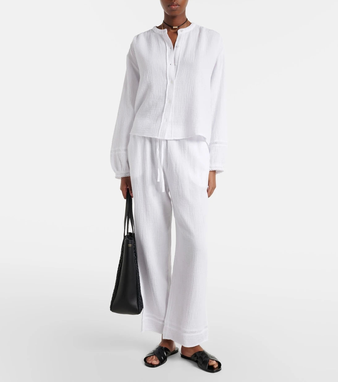 Velvet - Taria cotton muslin shirt