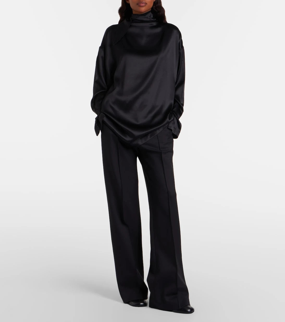Phoebe Philo - Silk-blend satin blouse