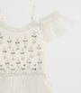 Tutu Du Monde Ivory Tulle Embellished Calliope Dress (12 Years)