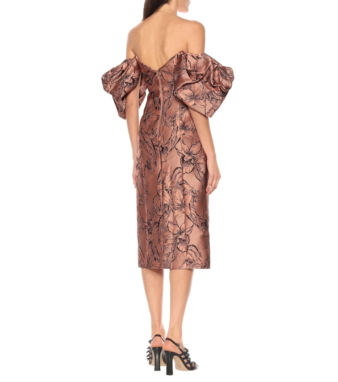 Johanna Ortiz - Synchronicity silk-blend midi dress