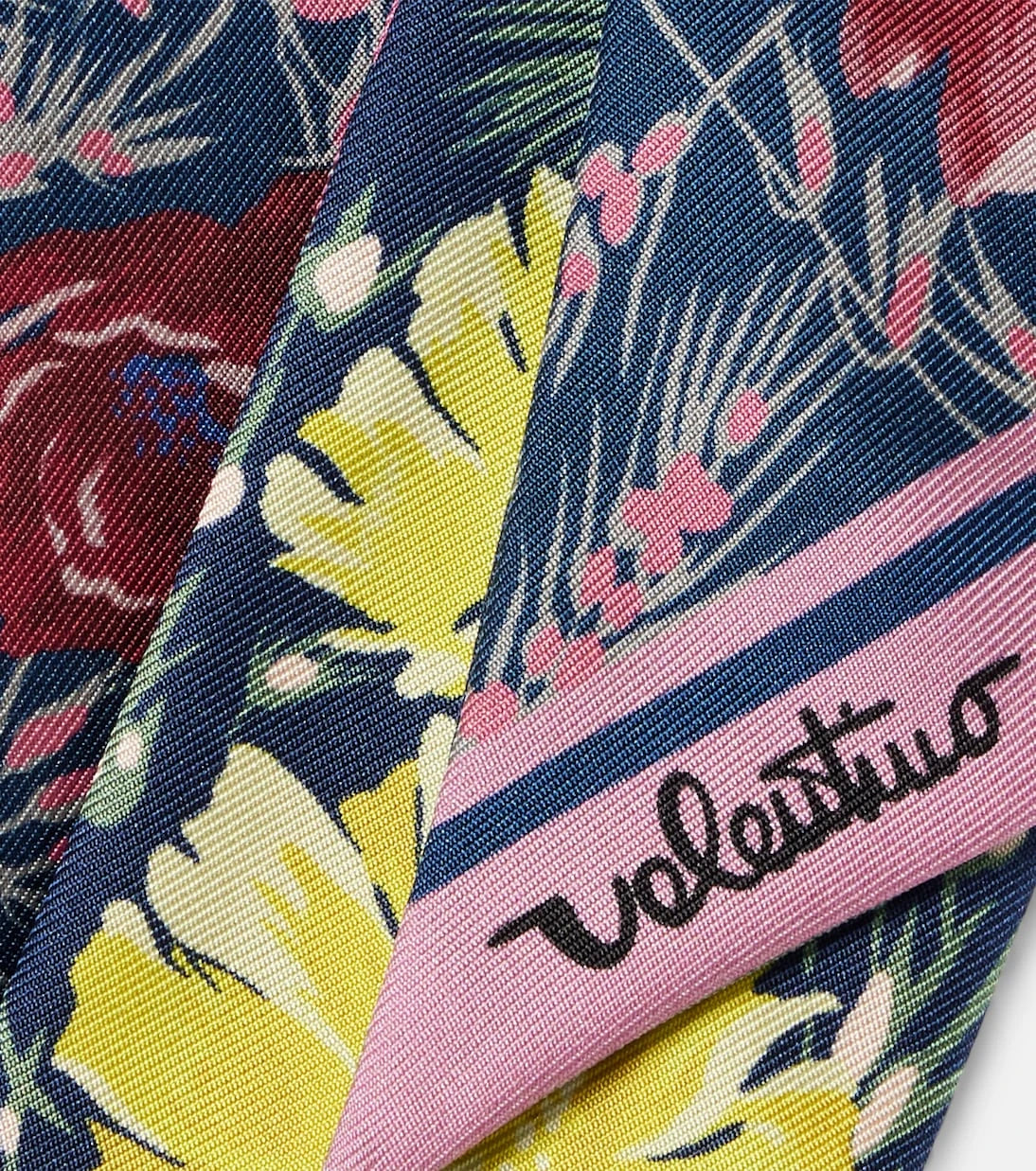 Valentino - Printed silk twill scarf