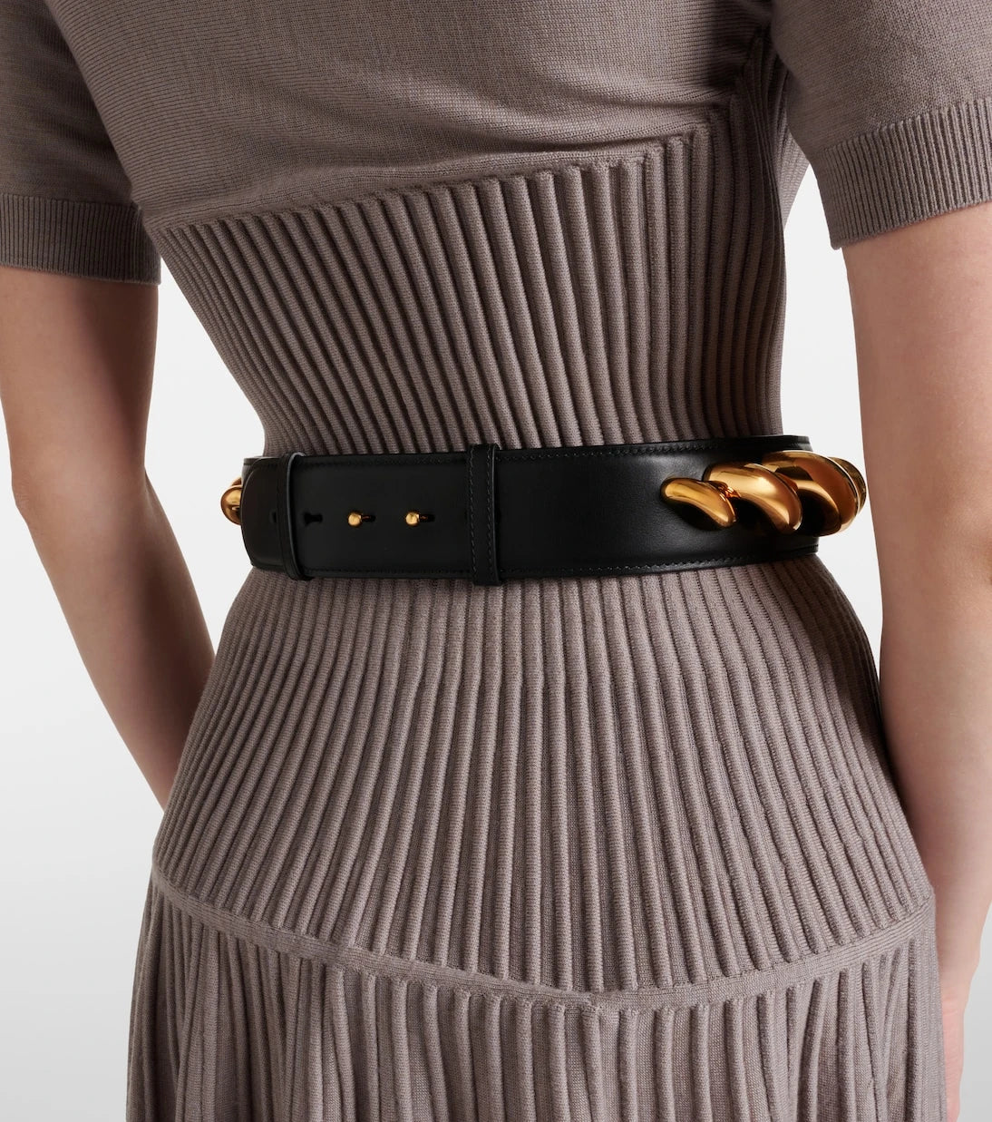 Alaïa - Torsion leather belt