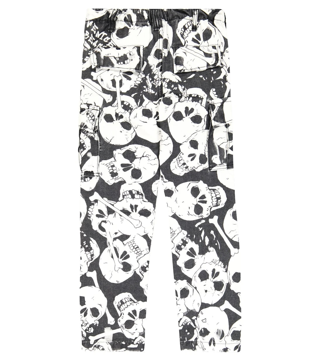 ERL Kids - Printed cotton cargo pants