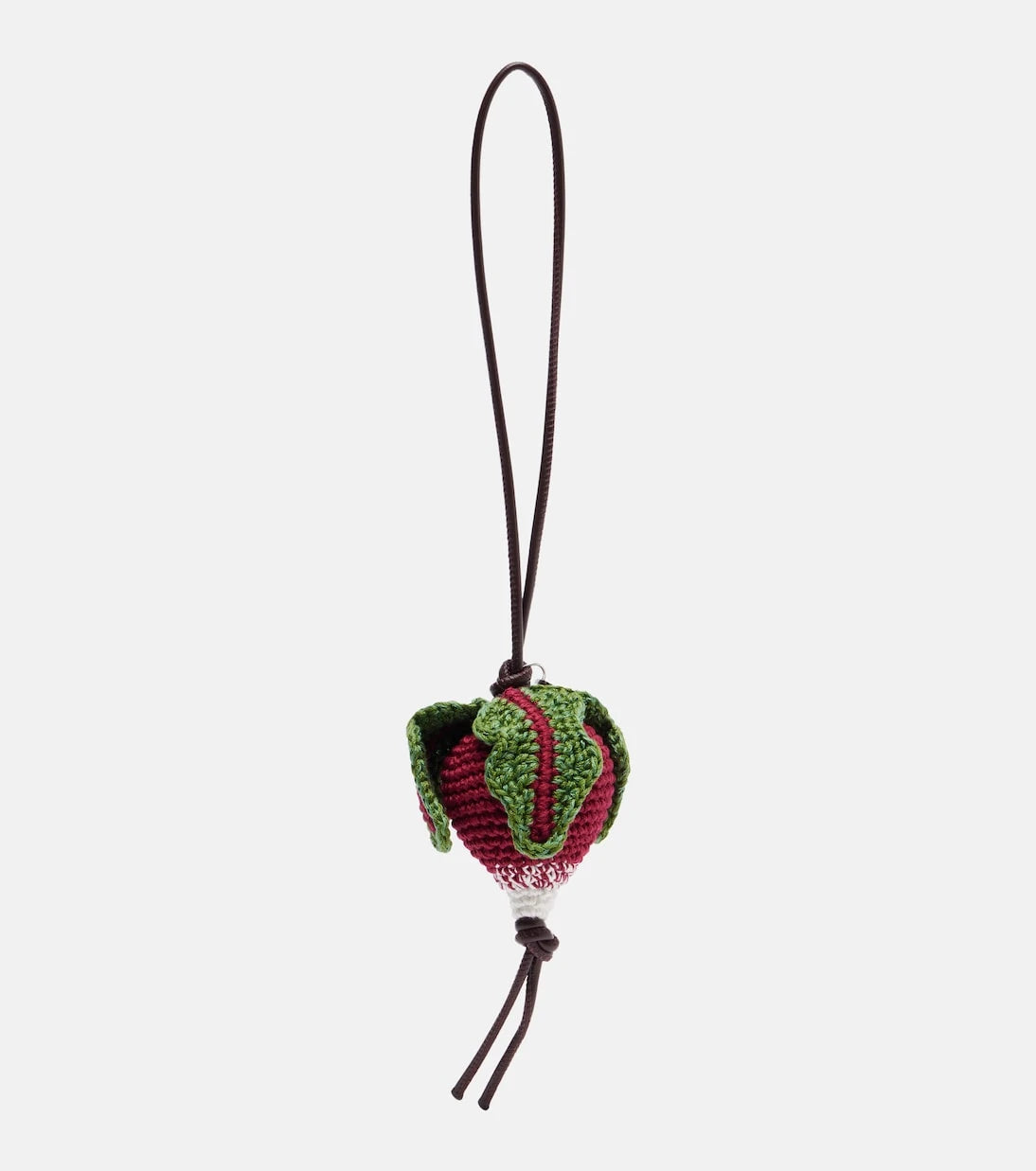 JW Anderson - Radish knitted bag charm