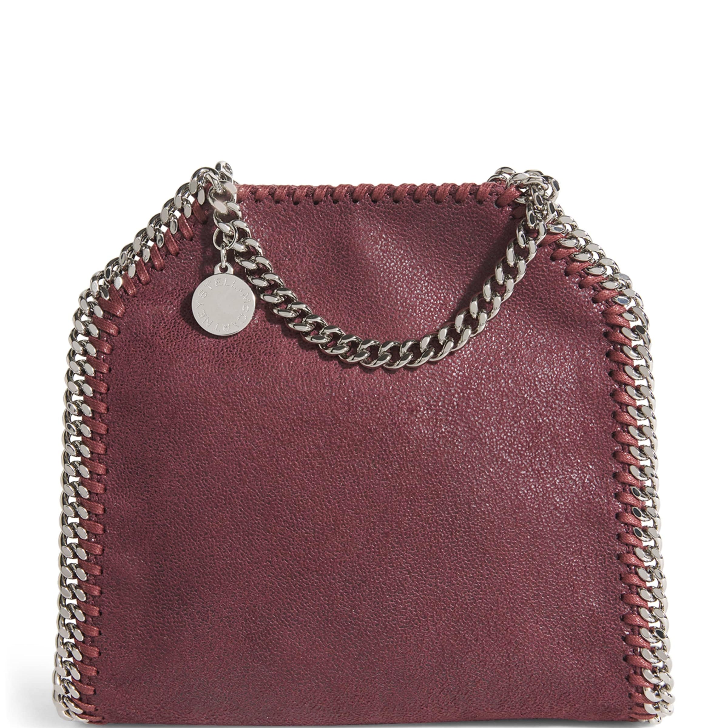 Stella McCartney Burgundy Tiny Falabella Tote Bag