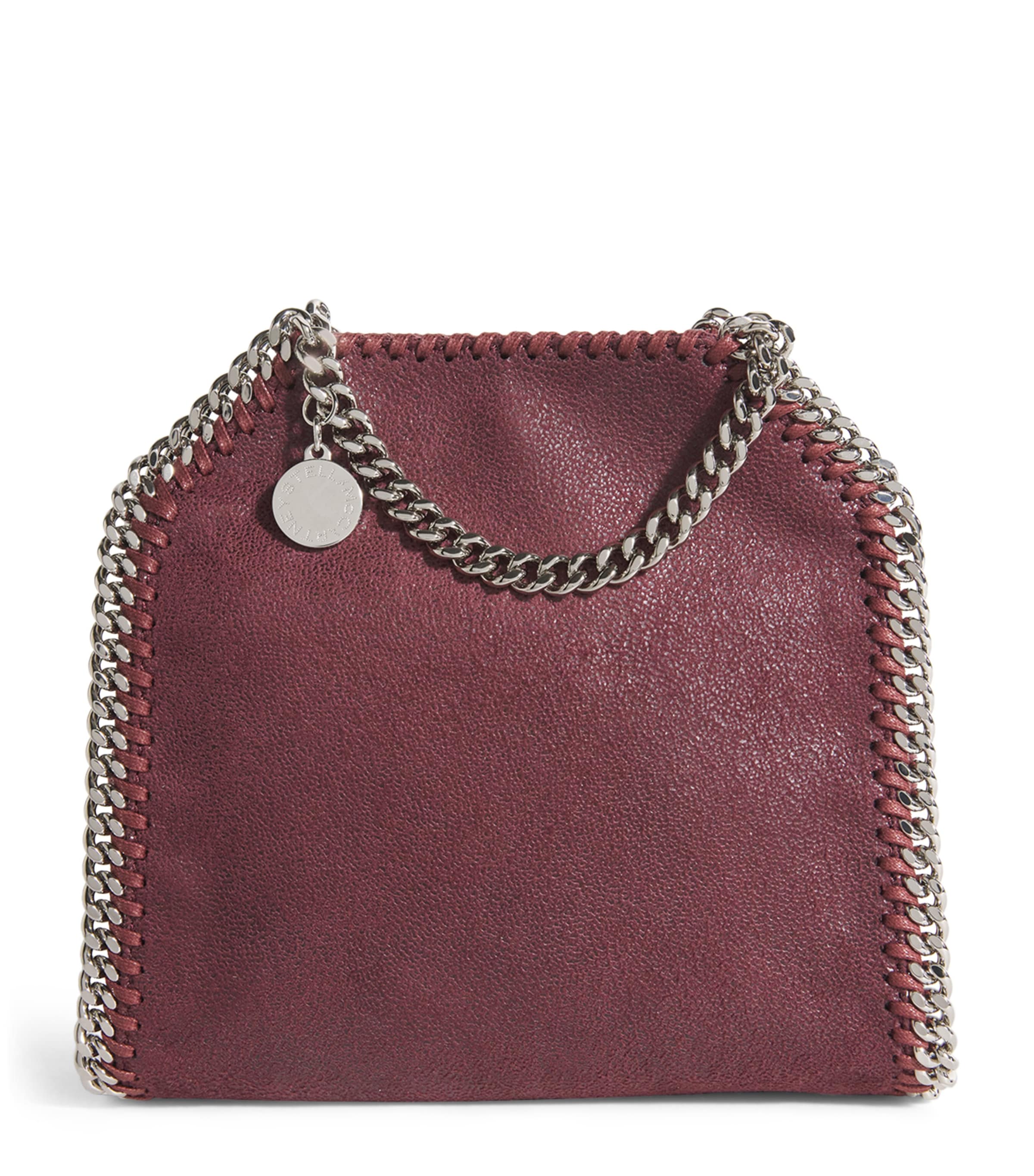 Stella McCartney Burgundy Tiny Falabella Tote Bag