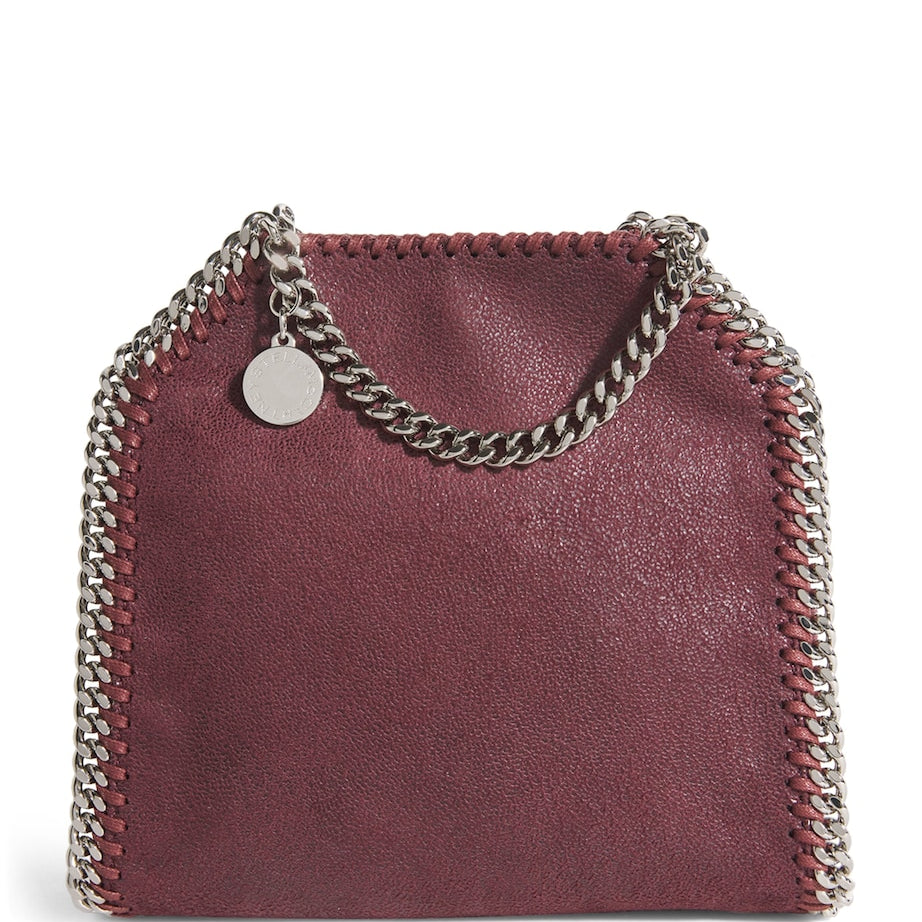 Stella McCartney Burgundy Tiny Falabella Tote Bag