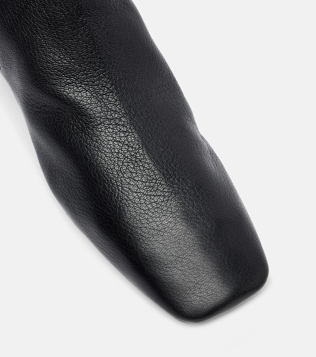 Lemaire - D'Orsay leather ankle boots