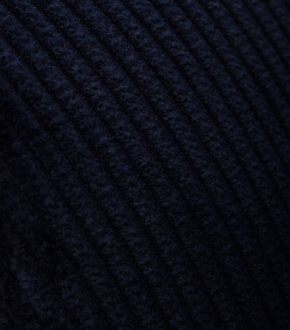 Blue Corduroy Baseball Cap