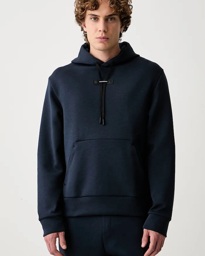 Pamuklu erkek kapüşonlu sweatshirt Focus Tech