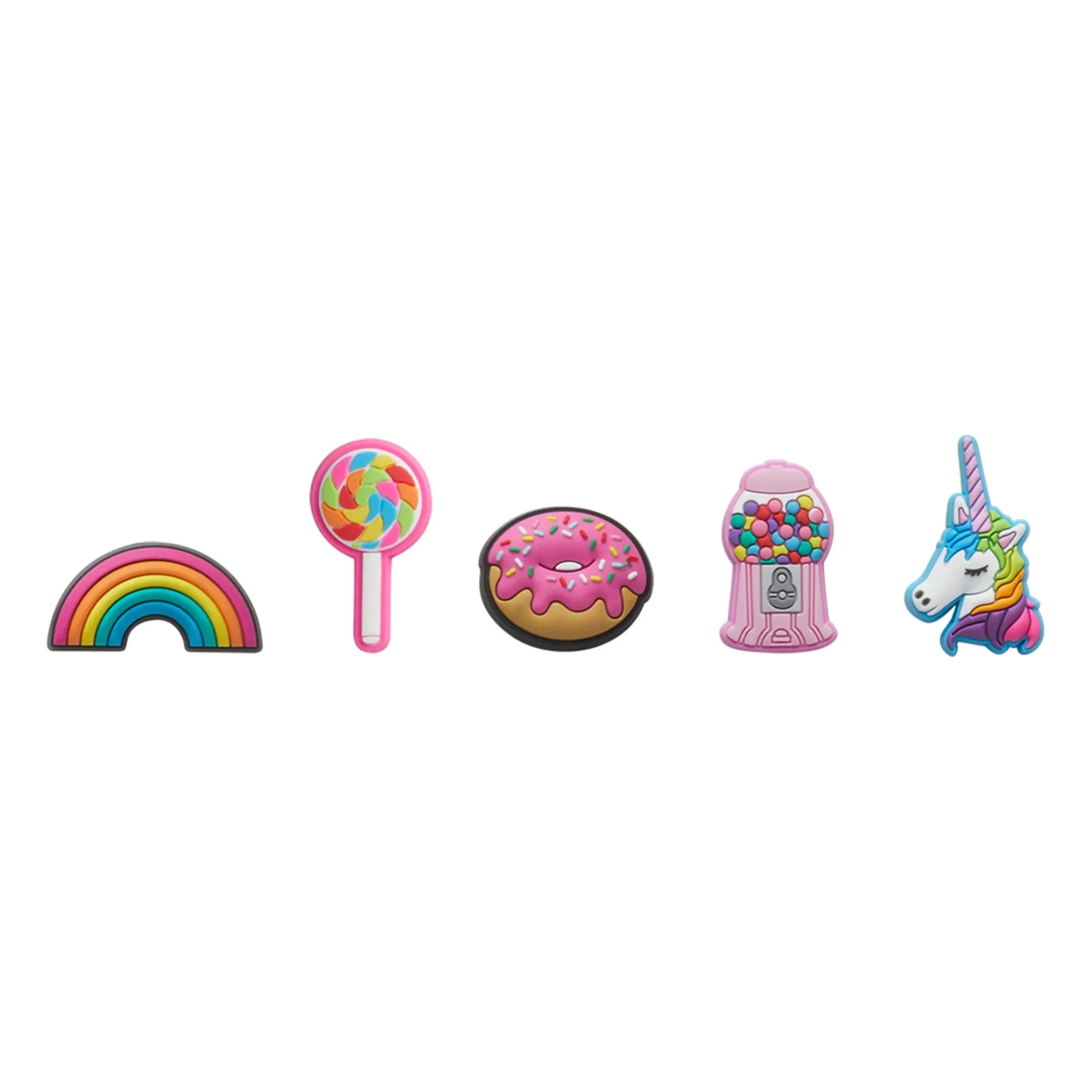 Crocs - Rainobw Jibbitz - Set of 5 | White