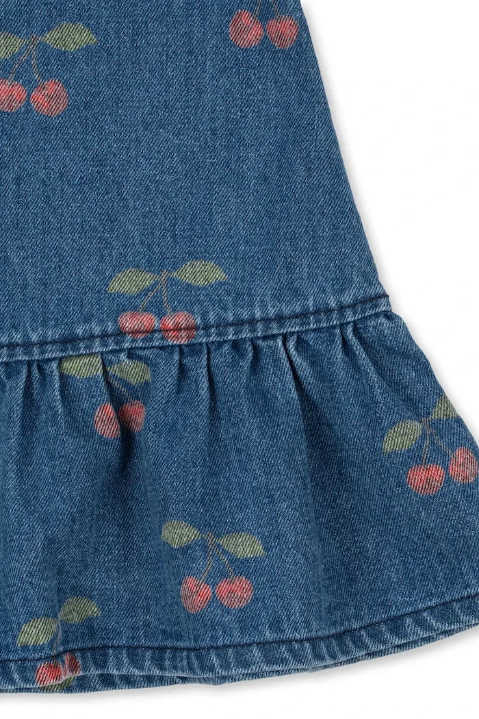 Konges Sløjd pamuk kloş elbise MAGOT DRESS GOTS