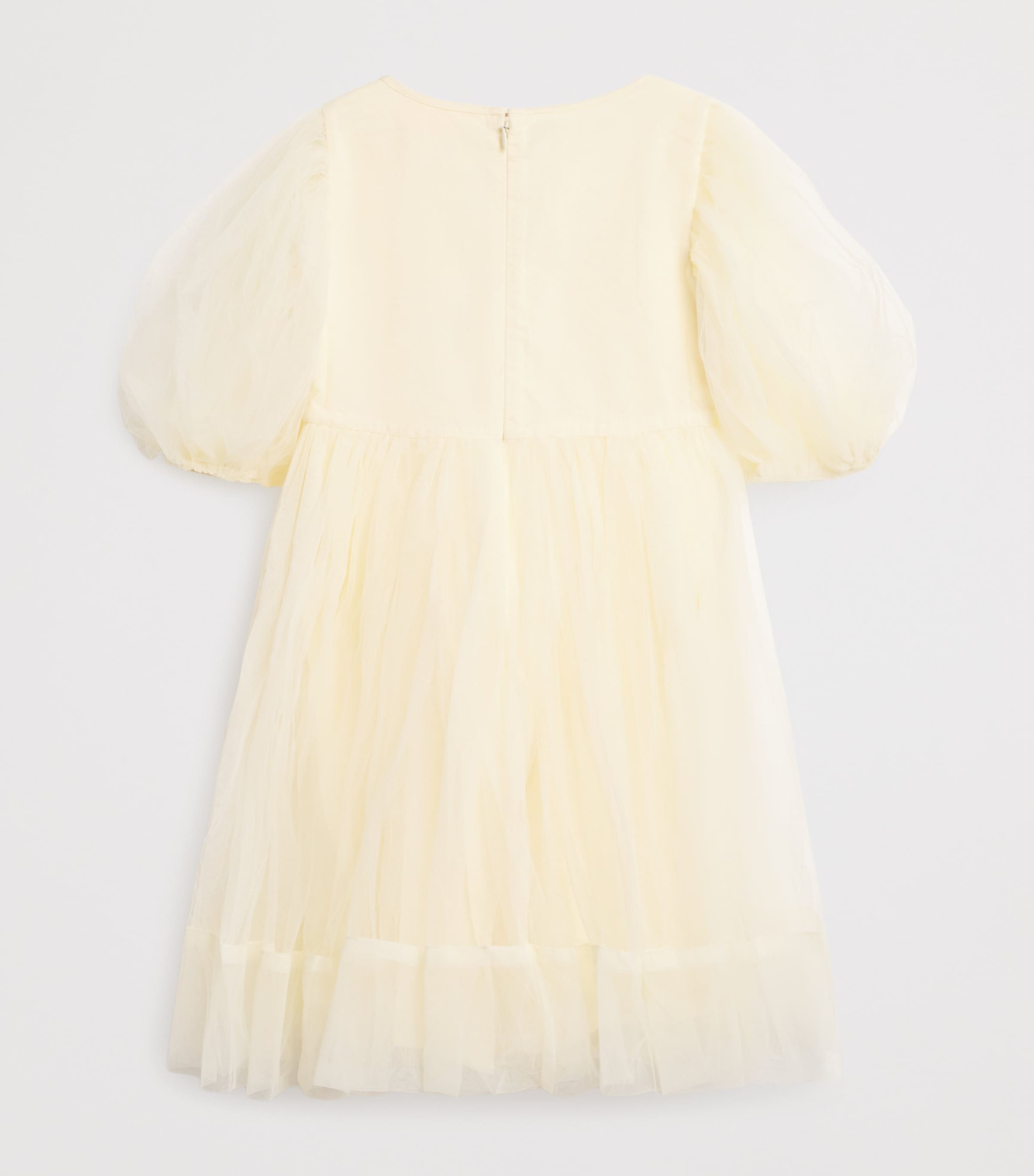 Tutu Du Monde Yellow Tulle Embellished Camille Dress (2-11 Years)
