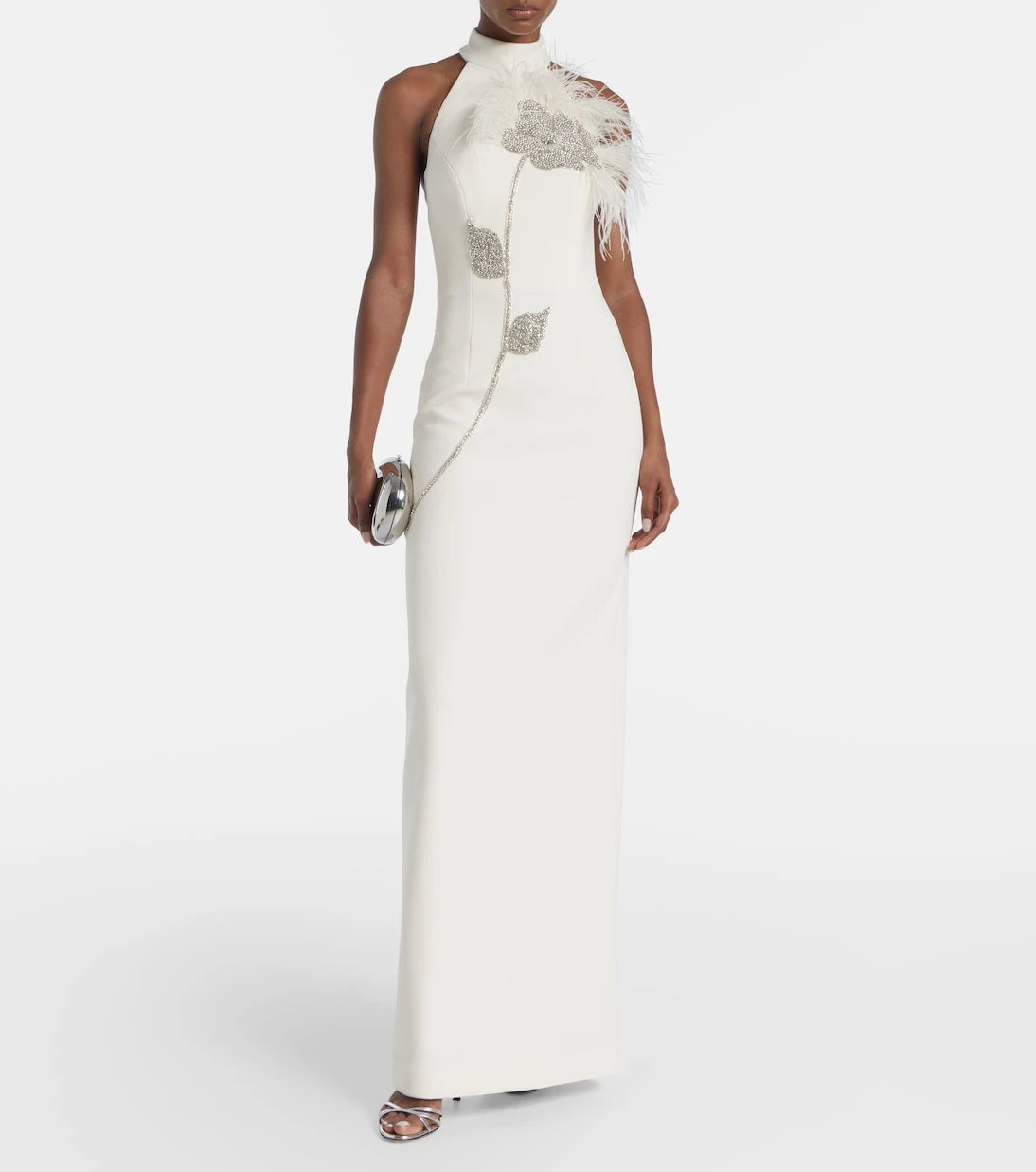 Rebecca Vallance - Starlight embellished halterneck gown