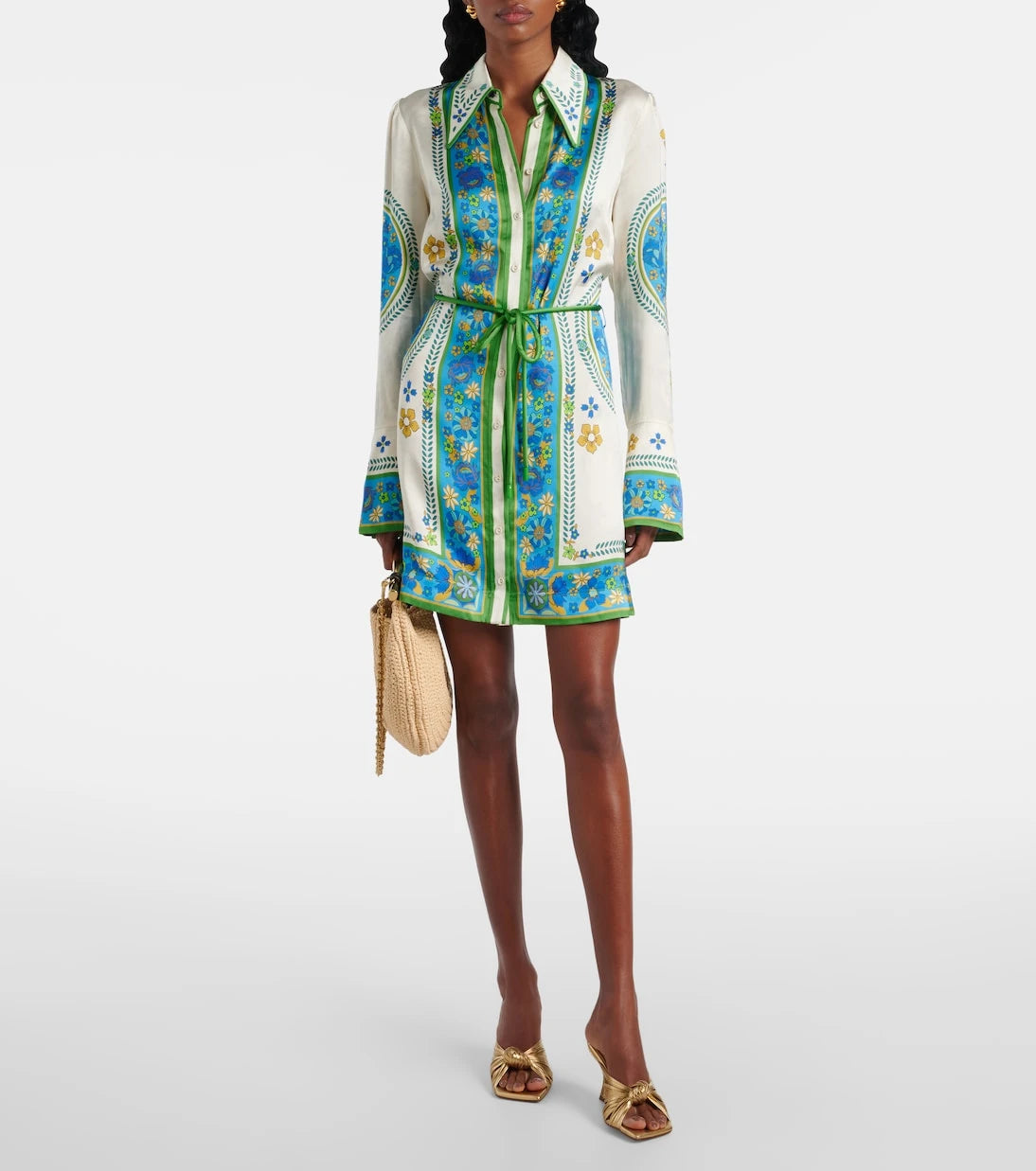 Alémais - Vivianna printed shirt dress