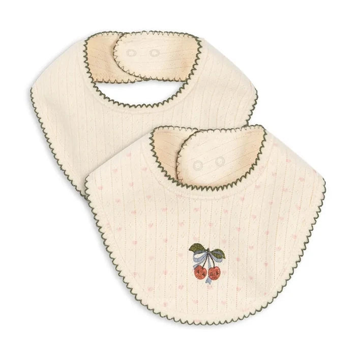 Бебешки лигавник Konges Sløjd MINNIE BIB (2 броя)