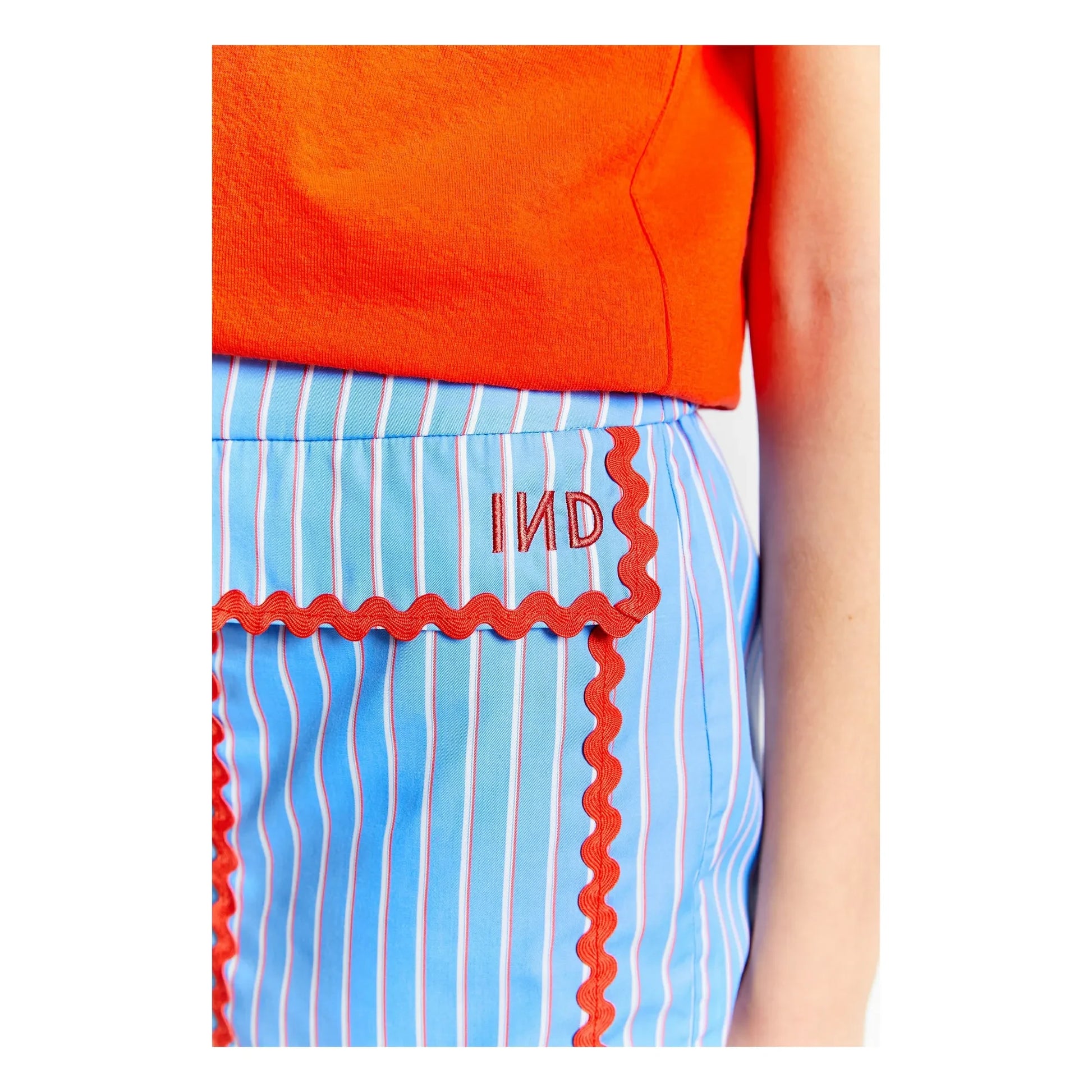 Indee - States Striped Shorts | Blue