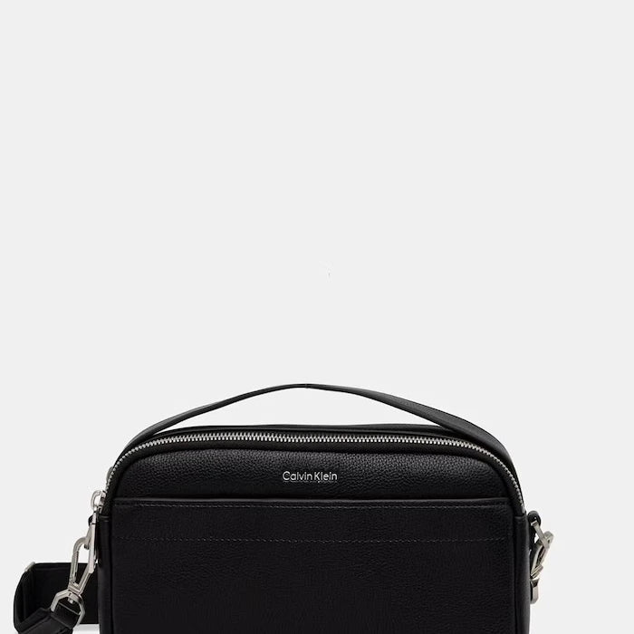 Calvin Klein erkek suni deri omuz çantası