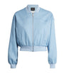 Denim Bomber Jacket BLUE SKY