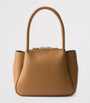 Prada Brown Mini Leather Top-Handle Bag