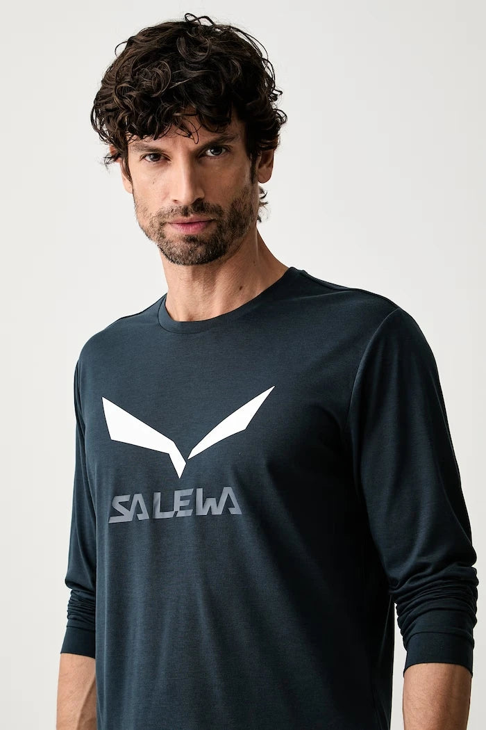 Salewa Erkek Antrenman Uzun Kollu Üst Solidlogo Dry