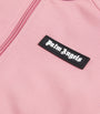 Palm Angels Kids Cropped Curved Logo Track Jacket (4-12 Years)