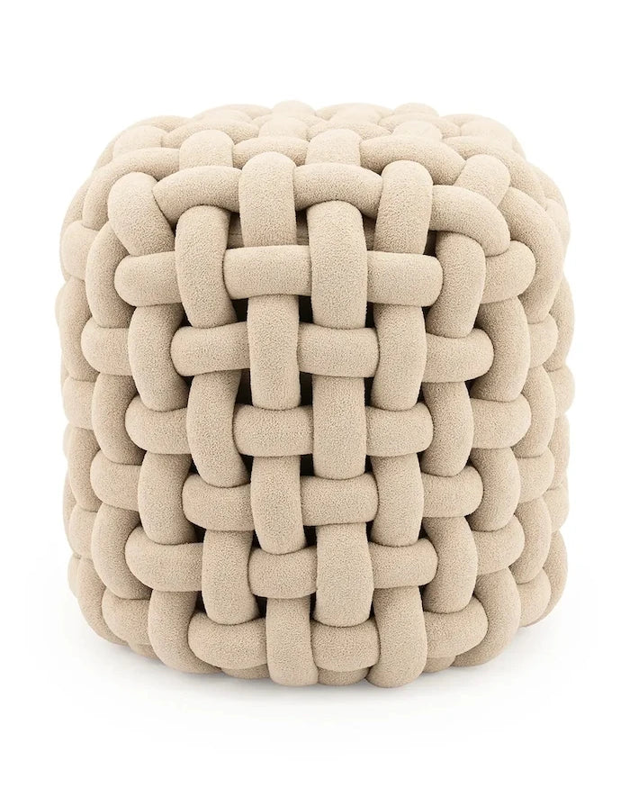 By-Boo Plastik Puf 44 x 44 x 44 cm
