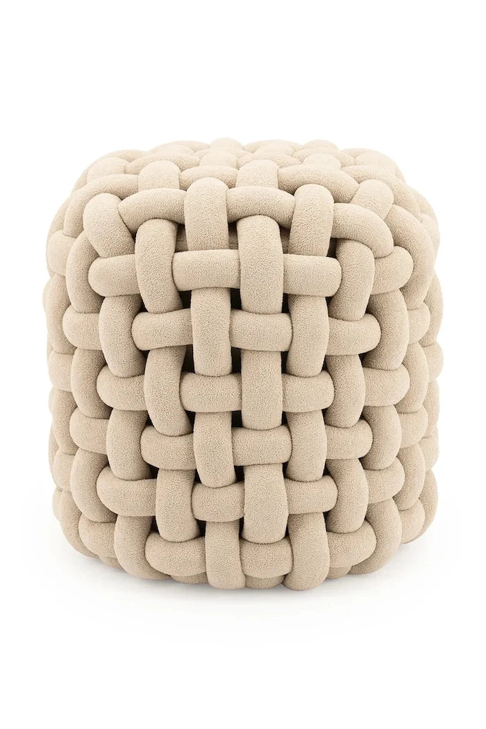 By-Boo Plastik Puf 44 x 44 x 44 cm