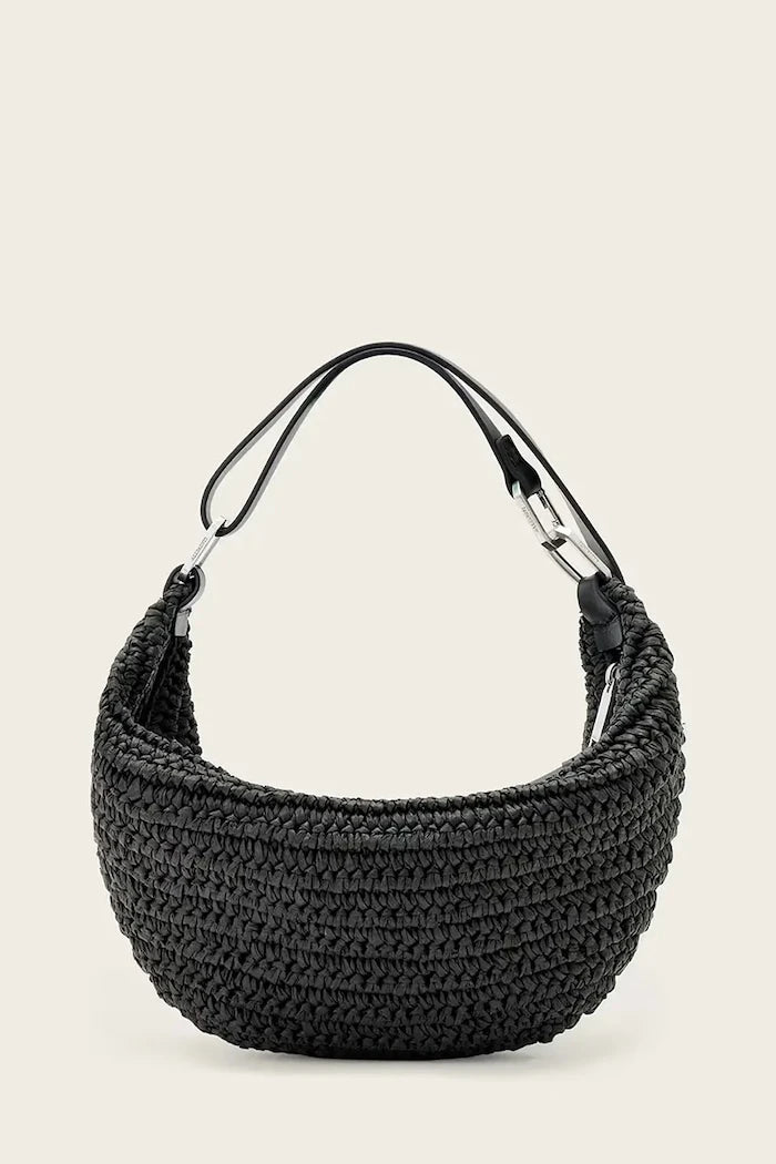 AllSaints örme kumaştan kadın çantası LUNA