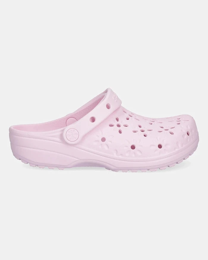 Crocs Classic Floral Cut Out Clog