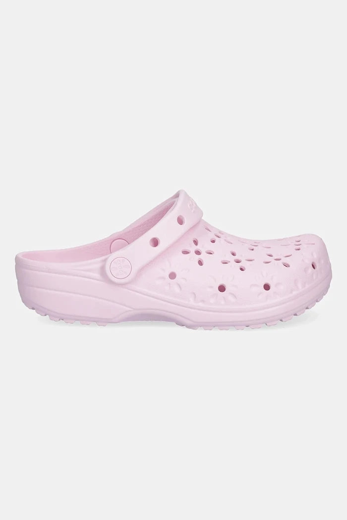 Чехли Crocs Classic Floral Cut Out Clog