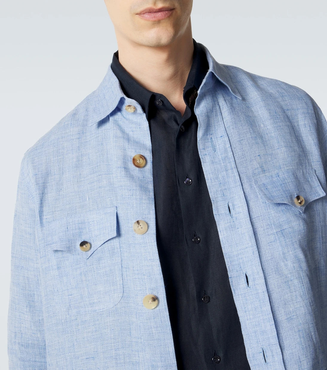 Rubinacci - Linen field jacket