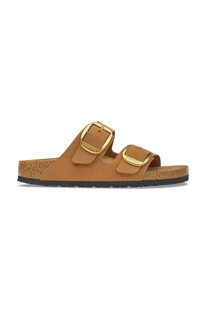Birkenstock kadın nubuk terlik Arizona Big Buckle Nubuck Leather